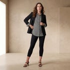 Everyday Stretch Cotton Capri Legging image number 1