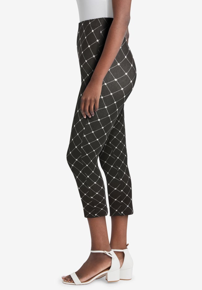 Everyday Stretch Cotton Capri Legging image number 1