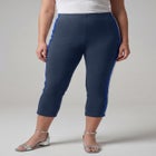 Everyday Stretch Cotton Capri Legging image number null