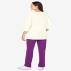 Floral Tee and Pant Set image number null