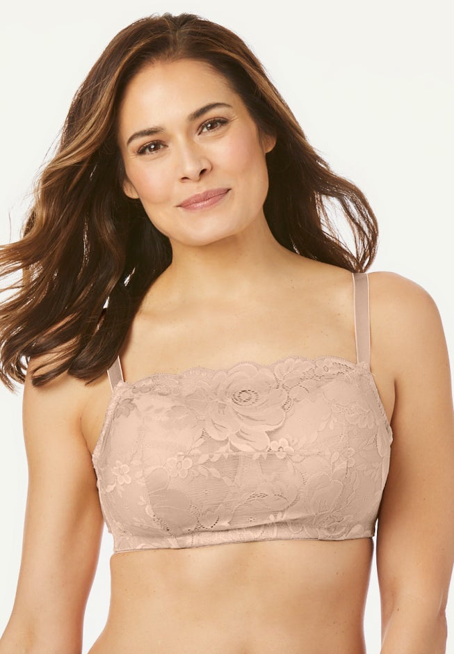 Lace Wireless Cami Bra image number 0