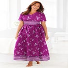 Long Crinkle Cotton Lounger image number null