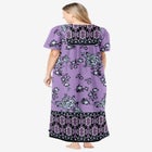Bib-Front Short Sleeve Maxi Lounger image number null