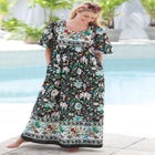 Bib-Front Short Sleeve Maxi Lounger image number null