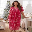 Bib-Front Short Sleeve Maxi Lounger image number 0
