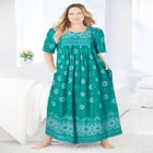 Bib-Front Short Sleeve Maxi Lounger image number null