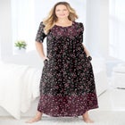 Bib-Front Short Sleeve Maxi Lounger image number null