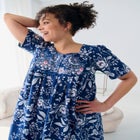 BIB-FRONT SHORT SLEEVE MAXI LOUNGER image number null