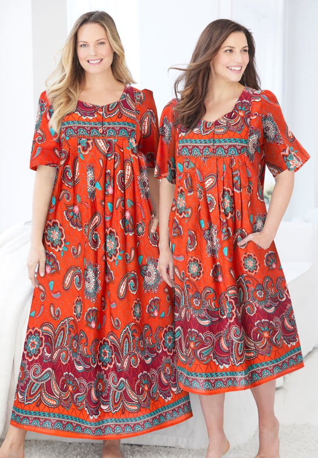 Mixed Print Short Lounger image number 4