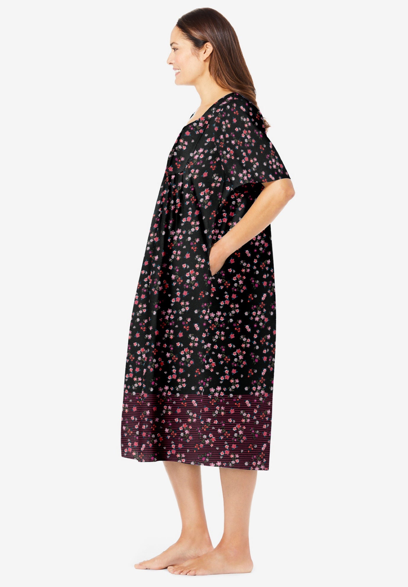 Mixed Print Short Lounger image number 2