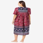 Mixed Print Short Lounger image number null