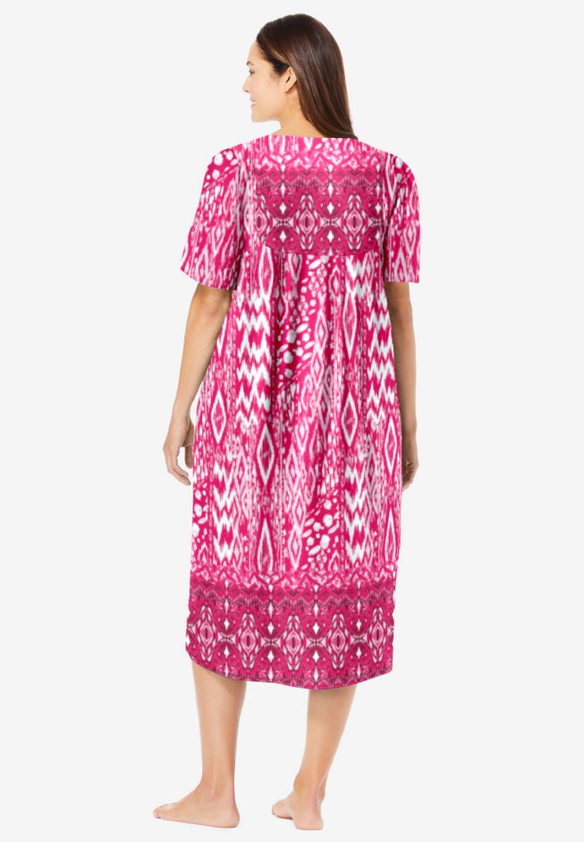 Mixed Print Short Lounger image number 1