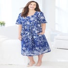 Mixed Print Short Lounger image number null