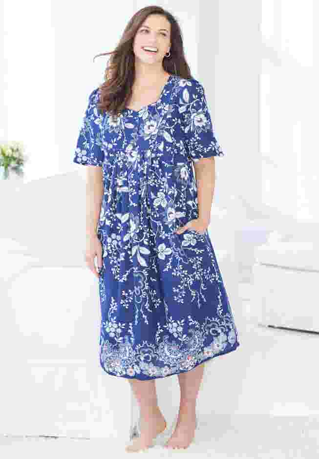 Mixed Print Short Lounger image number 2
