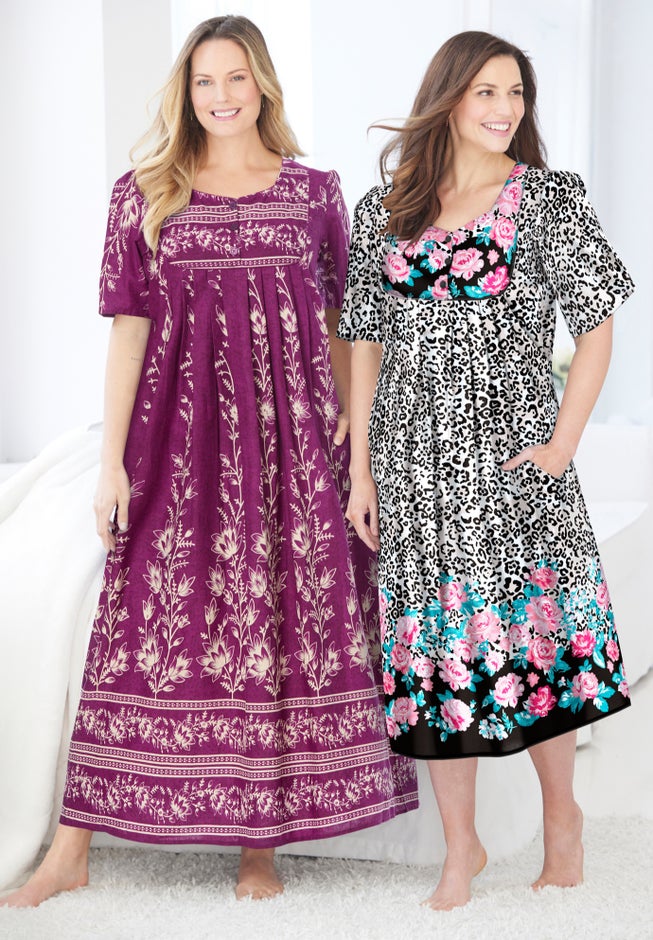 Mixed Print Short Lounger image number 5