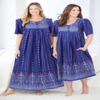 Mixed Print Short Lounger image number null