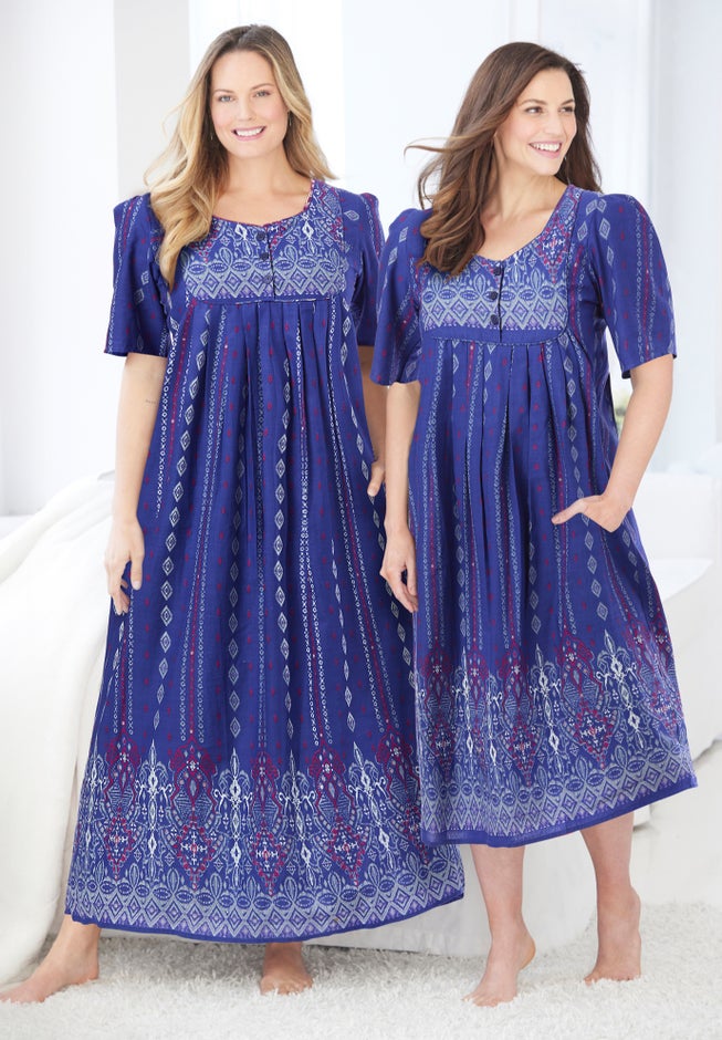 Mixed Print Short Lounger image number 6