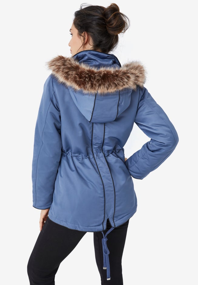 4-Pocket High-Low Parka image number 1