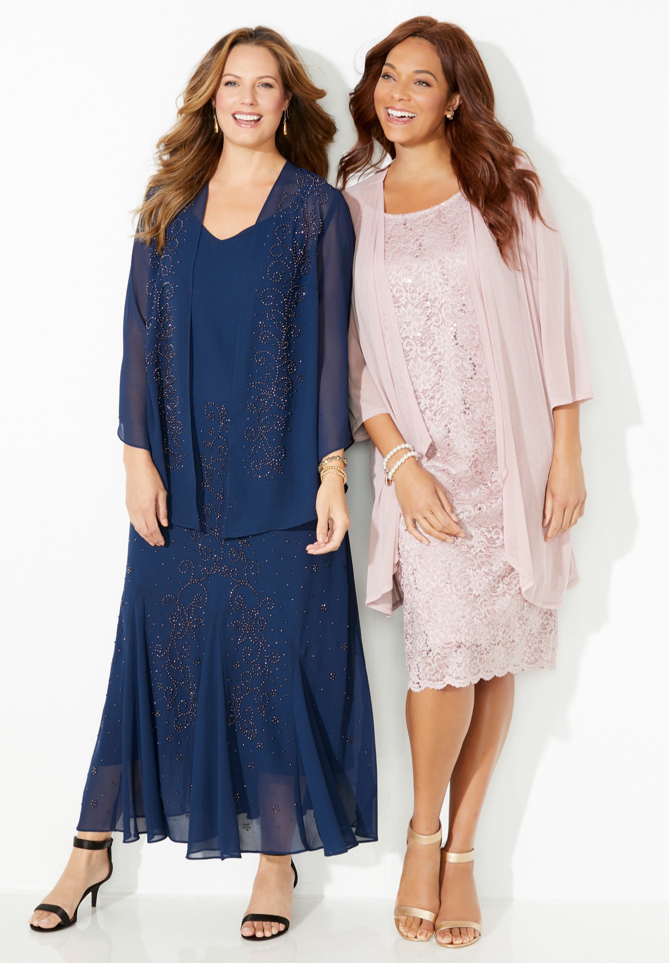 Masquerade Beaded Dress Set image number 4