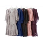 Masquerade Beaded Dress Set image number null