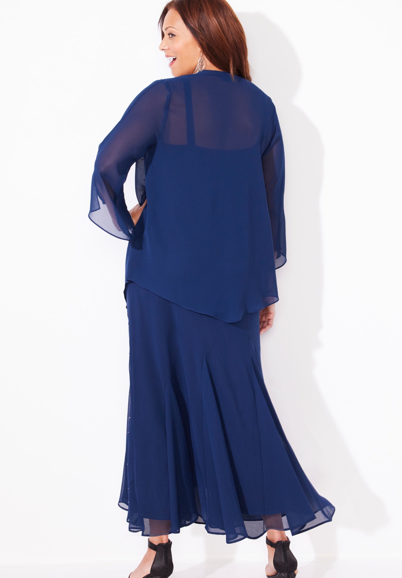 Masquerade Beaded Dress Set image number 1