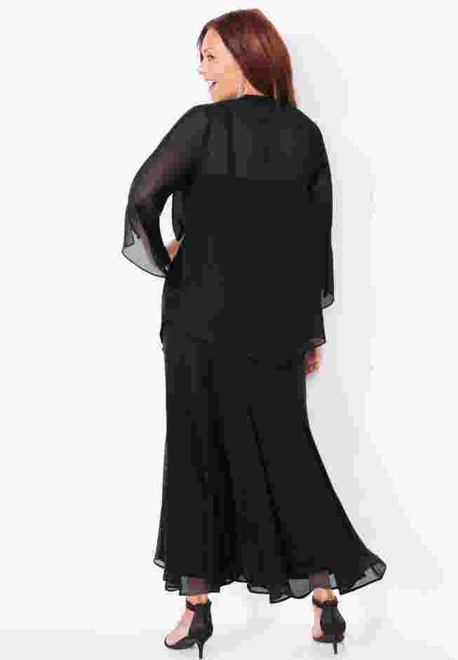 Masquerade Beaded Dress Set image number 1