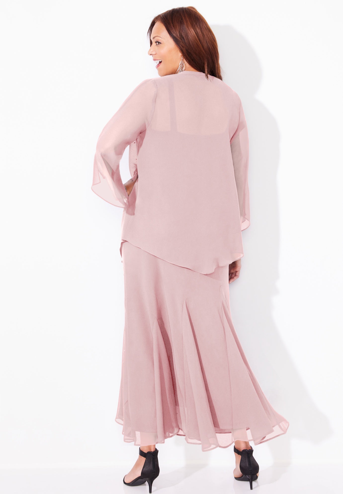 Masquerade Beaded Dress Set image number 1