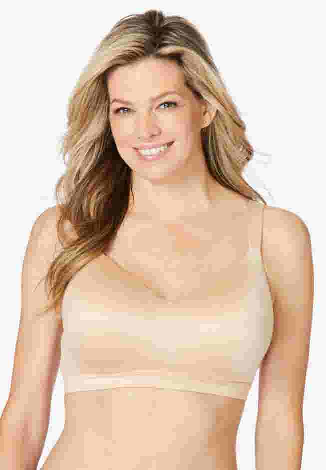 Full-Coverage Smooth No-Wire Bra image number 0