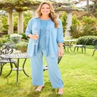 3-Piece Lace Gala Pant Suit image number null