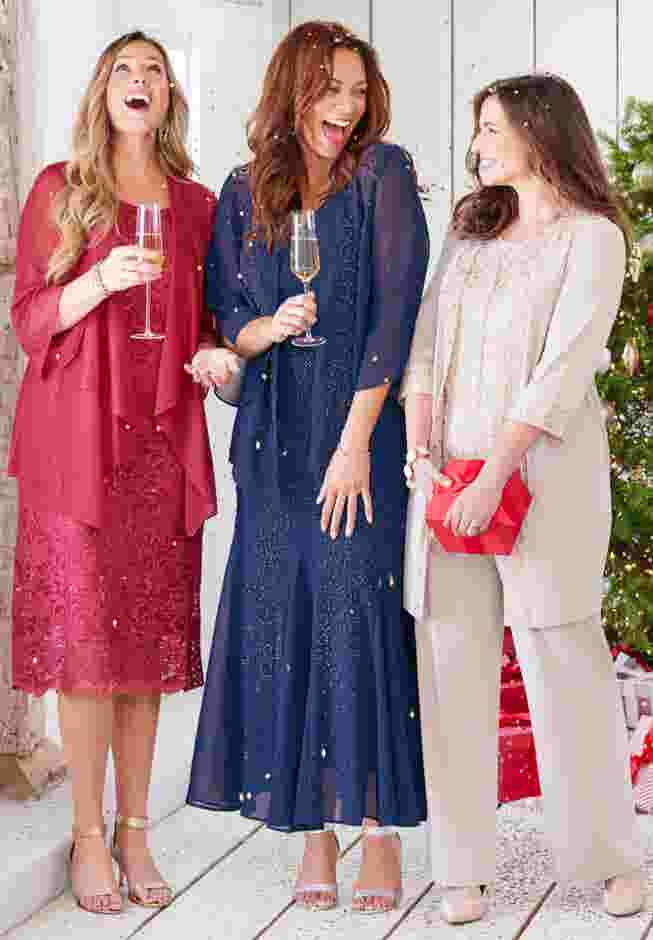 3-Piece Lace Gala Pant Suit image number 5