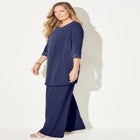 3-Piece Lace Gala Pant Suit image number null