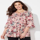 Georgette Pintuck Blouse image number null