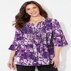 Georgette Pintuck Blouse image number null