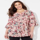 Georgette Pintuck Blouse image number null