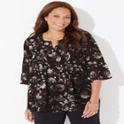 Georgette Pintuck Blouse image number null