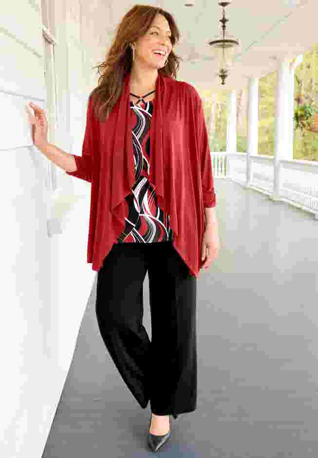 AnyWear Wide Leg Pant image number 3