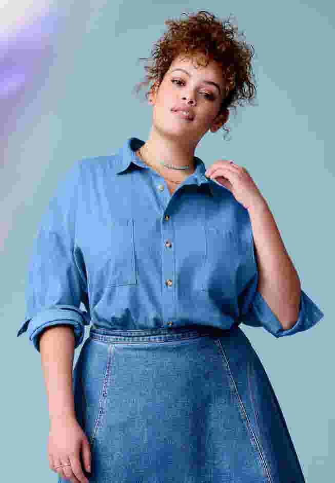 Chambray Blouse image number 4