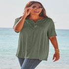 Touch of Lace Tee image number null