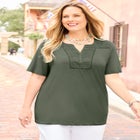 Touch of Lace Tee image number null