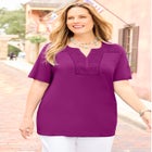 Touch of Lace Tee image number null