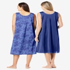 2-Pack Sleeveless Nightgown image number null