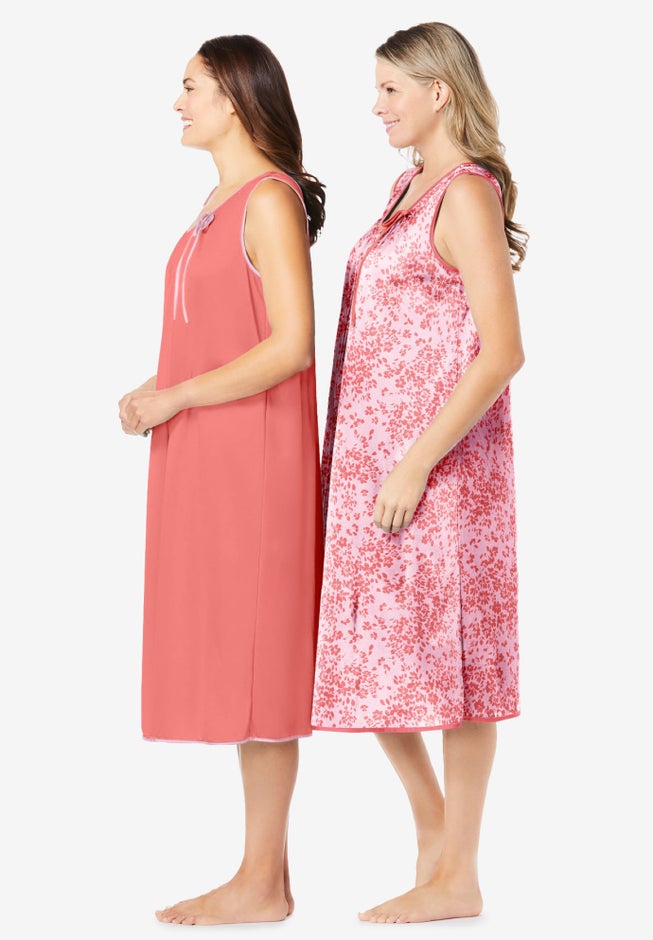 2-Pack Sleeveless Nightgown image number 2