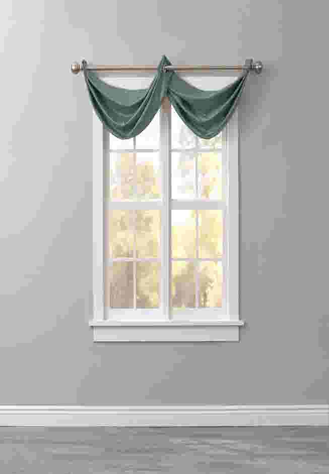 BH Studio Room-Darkening Waterfall Grommet Valance image number 0