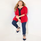 Shadowstripe Burnout Cardigan image number null