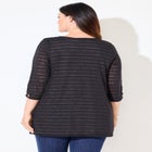 Shadow Stripe Cardigan image number null