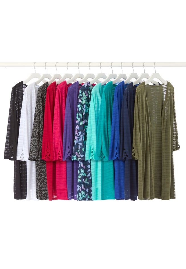 Shadow Stripe Cardigan image number 4