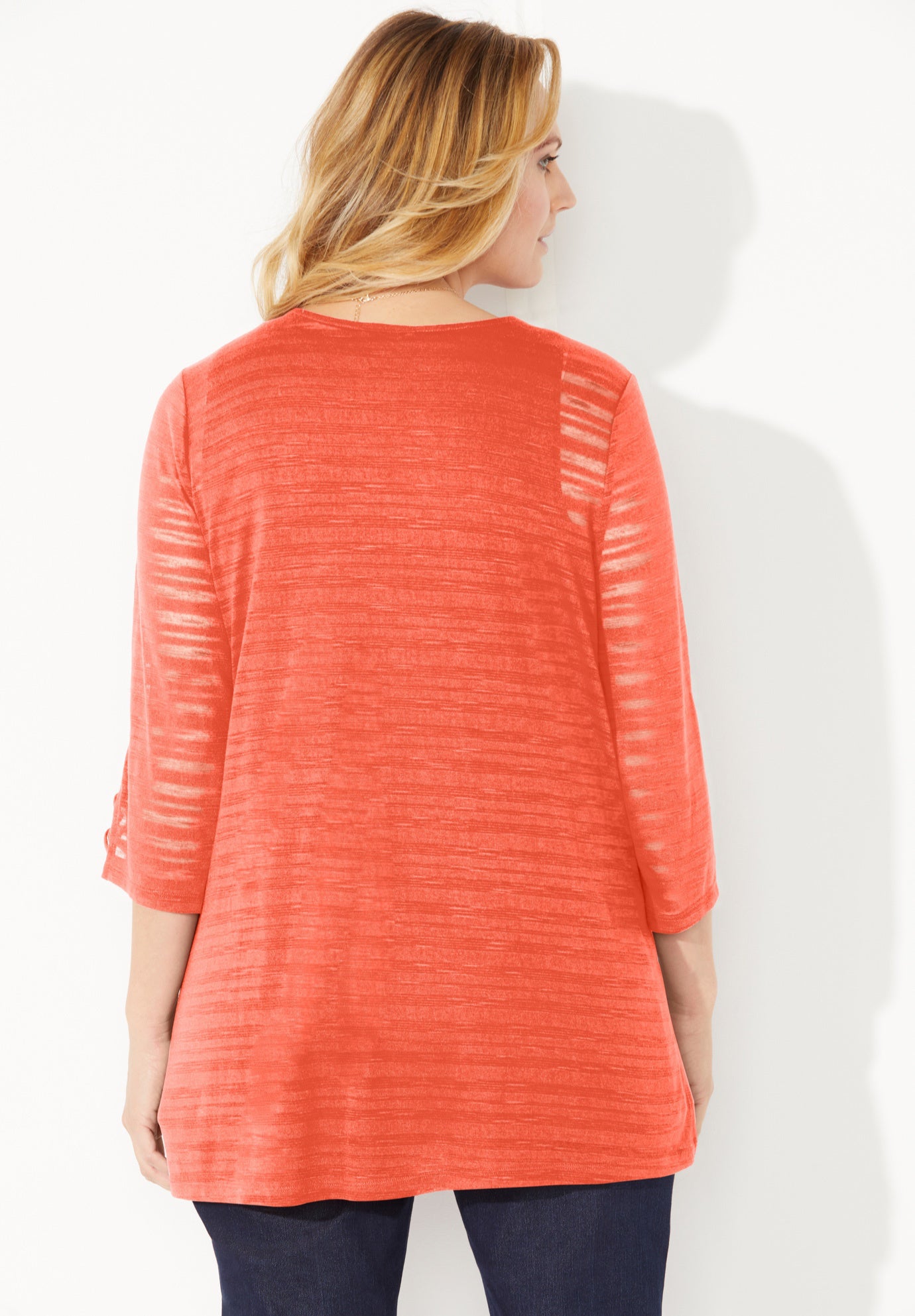 Shadow Stripe Cardigan image number 1