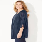 Shadow Stripe Cardigan image number null