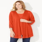 Shadow Stripe Cardigan image number null