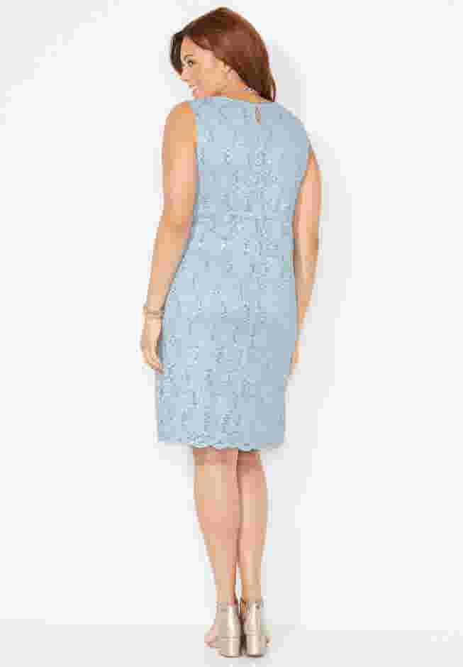 Sparkling Lace Jacket Dress image number 1